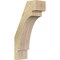 Ekena Millwork 4"W x 8"D x 16"H Merced Rough Sawn Knee Brace, Douglas Fir BRC04X08X16MRC00RDF - alternate 1
